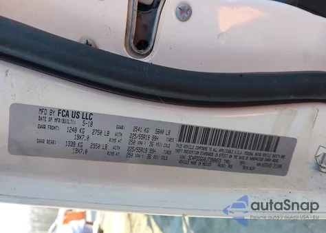 2018 Dodge Journey Crossroad Awd from USA, damaged, VIN 3C4PDDGG0JT388073